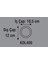 10 Adet Global K2 KDL400 6W 6500K Beyaz Smd Yuvarlak Slim LED Panel 2