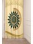Mandala Hippi Yoga Meditasyon Etnik Antika Desenli Dijital Baskılı (Tek Kanat) Modern Şık Fon Perde 1