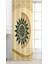 Mandala Hippi Yoga Meditasyon Etnik Antika Desenli Dijital Baskılı (Tek Kanat) Modern Şık Fon Perde 2