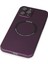Iphone 12 Pro Max Kılıf Jack Magneticsafe Lens Silikon - Mürdüm Nrmsa 1