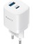 UC30 33W Gan Teknoloji Hızlı Şarj Adaptörü - Type-C ve USB Qc3.0 (Beyaz) 1