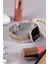Jubilee Paslanmaz Çelik Metal Kordon, Apple Watch Series Se/10/9/8/7/6/5/4/3 ile Uyumlu, 46MM/45MM/44MM/42MM, Gümüş&rose Gold 3