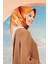 İpek Eşarp Nostalji - 9100-31 Turuncu Twill 1