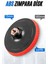 180 mm Cırtlı Zımpara Disk Pasta Cila Sünger Tabanı 721678 2