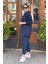 Kapitoneli Sweatshirt KY-A24-70031 Lacivert 2