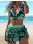 2 Parça Desenli Pareo Etekli Bikini Takımı 1