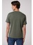 L65QAI Big Logo Lee Erkek T-Shirt L65QAI801 Khaki 2