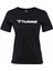 Hmlnesle S/S Kadın T-Shirt Nefes Alabilir Kumaş ile Şık Tasarımda Siyah 3