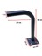 L Anten Borusu 40CM 40MM Siyah 4