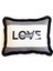 Love Myself Yastık/kırlent (Dolgu Boncuk Elyaf, Uluslararası Yıkama ve Solmama Sertifikası) 1