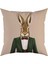 Mr. Rabbit Kadife Yastık/kırlent (Dolgu Boncuk Elyaf Uluslararası Yıkama ve Solmama Sertifikası) 2