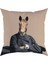 Mr. Horse Kadife Yastık/kırlent (Dolgu Boncuk Elyaf Uluslararası Yıkama ve Solmama Sertifikası) 2