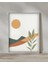 Modern Minimalist Gün Batımı Manzaralı Dijital Poster - Boho Stil Duvar Sanatı 3