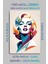 Metal Baskı - Marilyn Monroe Dekoratif Tablo, Canlı, Parlak 2