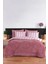 Modern Stripe 2li Yastık Kılıfı Gentletouch Bordo 3