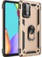 Xiaomi Redmi 9t Kılıf Sofya Yüzüklü Silikon Kapak - Gold Nrmsa 1