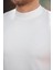 Erkek Ince Çizgi Dokulu Kısa Kollu T-Shirt 3