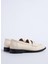 Süet Bej Kadın Loafer D-Fıntan 3