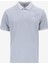 Düz Gri Erkek Polo T-Shirt J4SM-TST7232 1