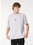 Bisiklet Yaka Düz Açık Mor Erkek T-Shirt 50521269_DFLOFIRE 1