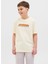 Baskılı Krem Erkek Çocuk T-Shirt 12278350 2