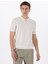 Gmg Fırenze Polo Yaka Slim Fit Ekru Erkek Kazak GU25MSS04016 5