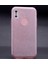 Apple iPhone X/xs Kılıf Pembe Jade Simli Silikon Kapak Esnek Ince (Apple iPhone X/xs, Pembe) 1