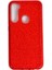 Xiaomi Redmi Note 8 Kılıf Kırmızı Jade Simli Silikon Kapak Esnek Ince (Xiaomi Redmi Note 8, Kırmızı) 1