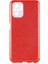 Xiaomi Redmi Note 10S Kılıf Kırmızı Jade Simli Silikon Kapak Esnek Ince (Xiaomi Redmi Note 10S, Kırmızı) 1