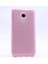 General Mobile 5 Plus Kılıf Pembe Jade Simli Silikon Kapak Orijinal Esnek Ince (General Mobile 5 Plus, Pembe) 1