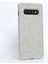 Samsung Galaxy S10 Plus Kılıf Gümüş Jade Simli Silikon Kapak Esnek Ince (Samsung Galaxy S10 Plus, Gümüş) 1