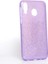 Samsung Galaxy M20 Kılıf Mor Jade Simli Silikon Kapak Esnek Ince (Samsung Galaxy M20, Mor) 1