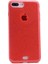 Apple iPhone 8 Plus Kılıf Kırmızı Jade Simli Silikon Kapak Esnek Ince (Apple iPhone 8 Plus, Kırmızı) 1