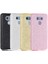 Lg G6 Kılıf Kırmızı Jade Simli Silikon Kapak Esnek Ince (Lg G6, Kırmızı) 2
