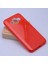 Samsung Galaxy J7 Duo Kılıf Kırmızı Jade Simli Silikon Kapak Orijinal Esnek Ince (Samsung Galaxy J7 Duo, Kırmızı) 1