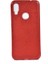 Xiaomi Redmi Note 7 Kılıf Kırmızı Jade Simli Silikon Kapak Esnek Ince (Xiaomi Redmi Note 7, Kırmızı) 1