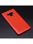 Samsung Galaxy Note 9 Kılıf Kırmızı Jade Simli Silikon Kapak Esnek Ince (Samsung Galaxy Note 9, Kırmızı) 1