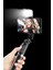 Kendiliğinden Işıklı Masaüstü Tripod Olabilen Telefon Tutuculu Kablosuz Kumandalı Selfie Çubuğu 4