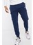 Sportswear Clup Fleece Pamuklu Lacivert Erkek Kargo Eşofman Altı 1