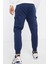 Sportswear Clup Fleece Pamuklu Lacivert Erkek Kargo Eşofman Altı 4