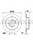 AE0031 Arka Fren Disk Aynası 5 Bijon Astra H Meriva B Corsa C Astra G 2.0dı 2.0 16V 1.8 16V 02 98-2.0d 569109 1