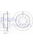 Delphı BG4275 Fren Diski Arka Land Cruıser 08- Takım 1