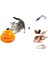 Luxury 3 Lü Set3 Katlı Kedi Oyuncağı + Kurmalı Fare+ 2 Kademeli Lazer Kedi Oyuncağı 1 Adet 2