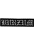 Burzum Yazı Patch Yama Nakış 1