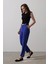 Kemerli Havuç Pantolon - Saks 3
