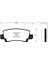 SP1472 Balata Arka Disk Infiniti FX50-G50 08 GDB3515 D4060JL00A 1