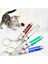 Luxury 3 Fonksiyonlu Kırmızı Beyaz Işıklı LED Kedi Köpek Oyuncak Anahtarlık 1 Adet 2