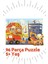 80-96-96 Parça Puzzle 3'lü Set Orkestra - Çufçuf Tren - Inşaat 2
