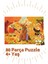 80-96-96 Parça Puzzle 3'lü Set Orkestra - Çufçuf Tren - Inşaat 3