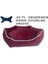 Luxury Yıkanabilir Fermuarlı Tay Tüyü Köpek Yatagı 70X70 cm Mercan 1 Adet 1